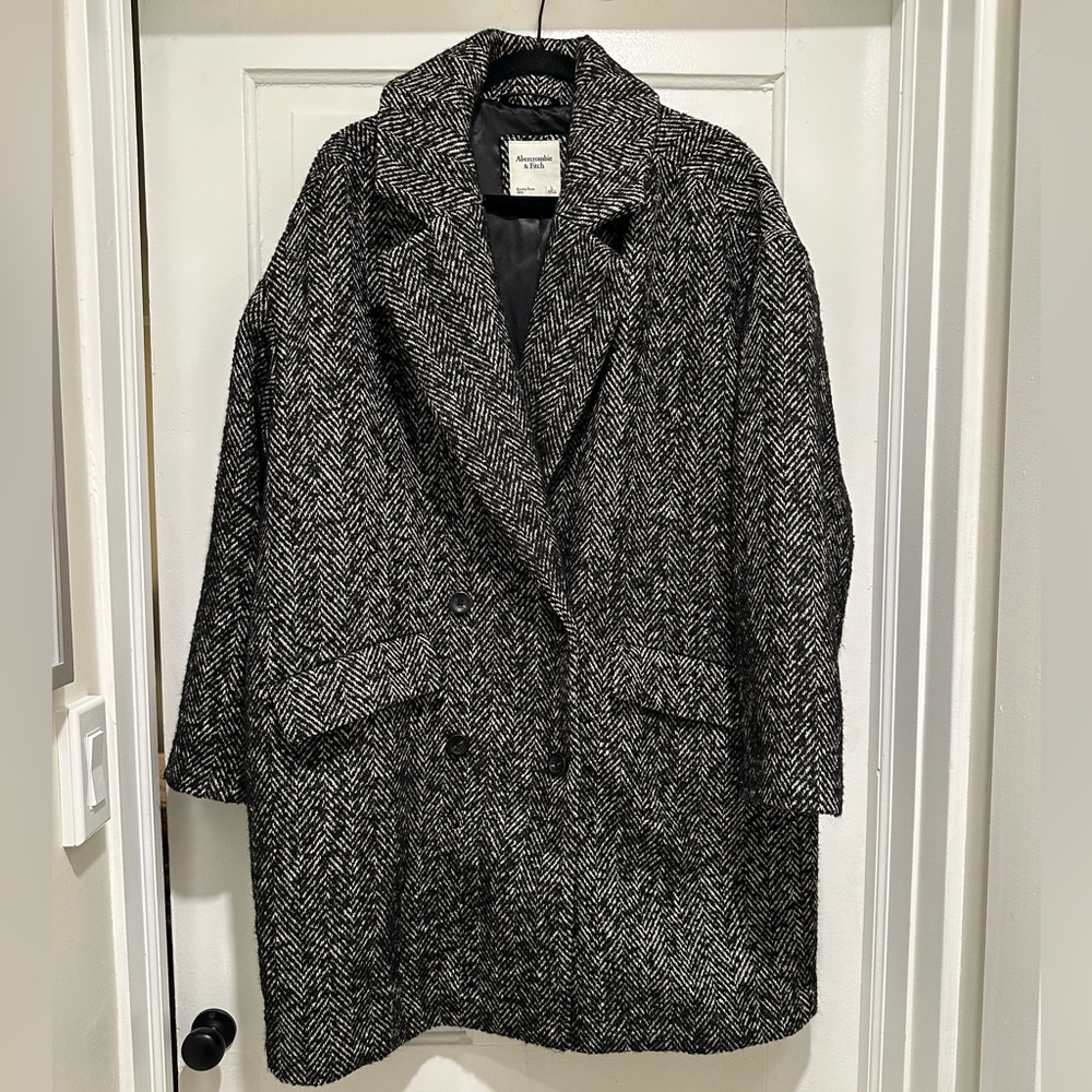 Abercrombie Herringbone Coat